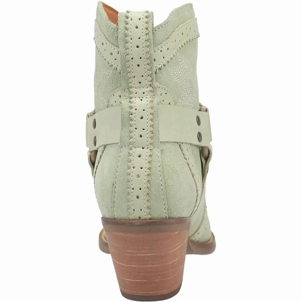 EasyToClean Mud Resistant Urban Commute DINGO GUMMY BEAR LEATHER MINT BOOTIE STYLE DI747GN