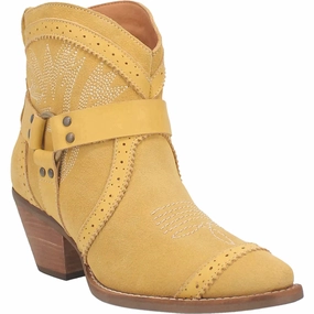Coastal Soft Flexible Frame Daily Walks DINGO GUMMY BEAR LEATHER YELLOW BOOTIE STYLE DI747YE10