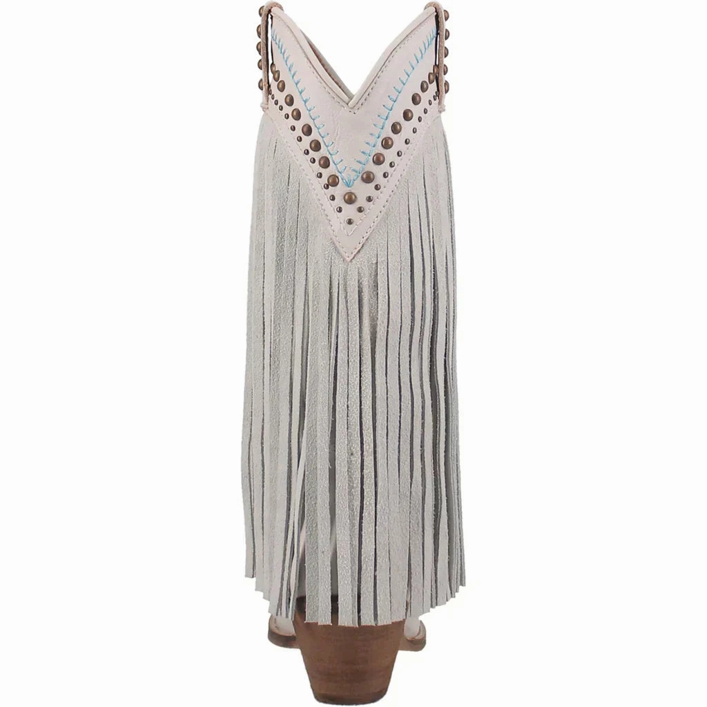 DINGO GYPSY LEATHER BOOT STYLE DI737WH Waterproof Protection Lace Up Design