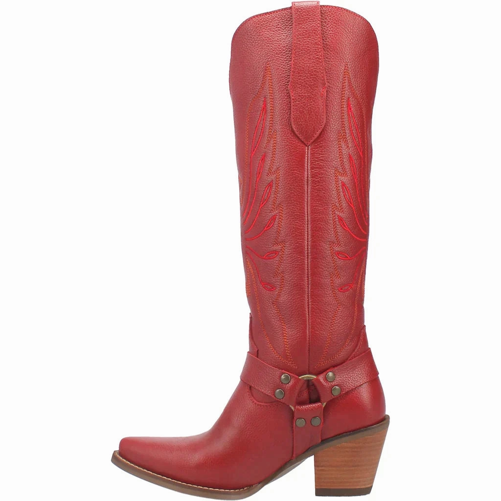 Anti Abrasion DINGO HEAVENS TO BETSY LEATHER BOOT STYLE DI926RD