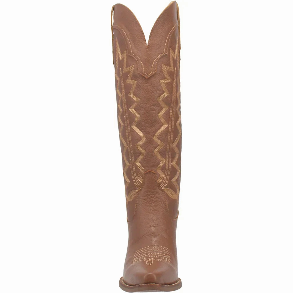 Comfortable Touch Minimal Design DINGO HIGH COTTON LEATHER BOOT STYLE DI936BN