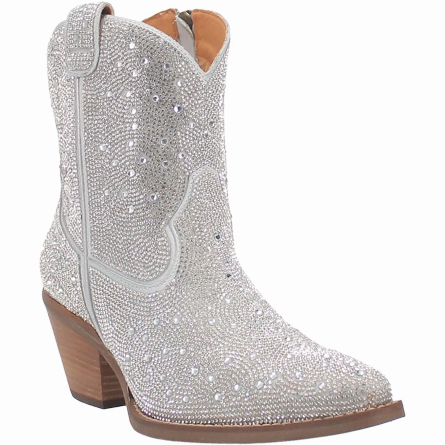 Dingo Ladies Rhinestone Cowgirl Leather Bootie Style Di577 Insulated Weekend Camping