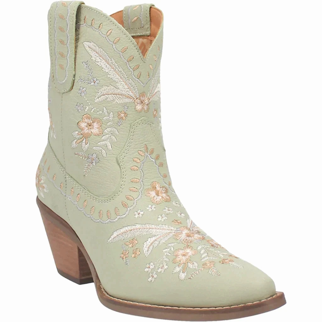 DINGO PRIMROSE LEATHER MINT BOOTIE STYLE DI748GN6 Anti-Slip Function
