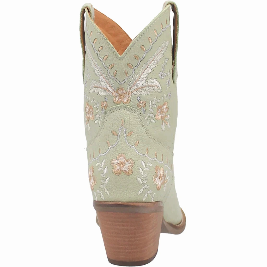 DINGO PRIMROSE LEATHER MINT BOOTIE STYLE DI748GN6 Milan Shine Quick Drying Cold Weather Commuter