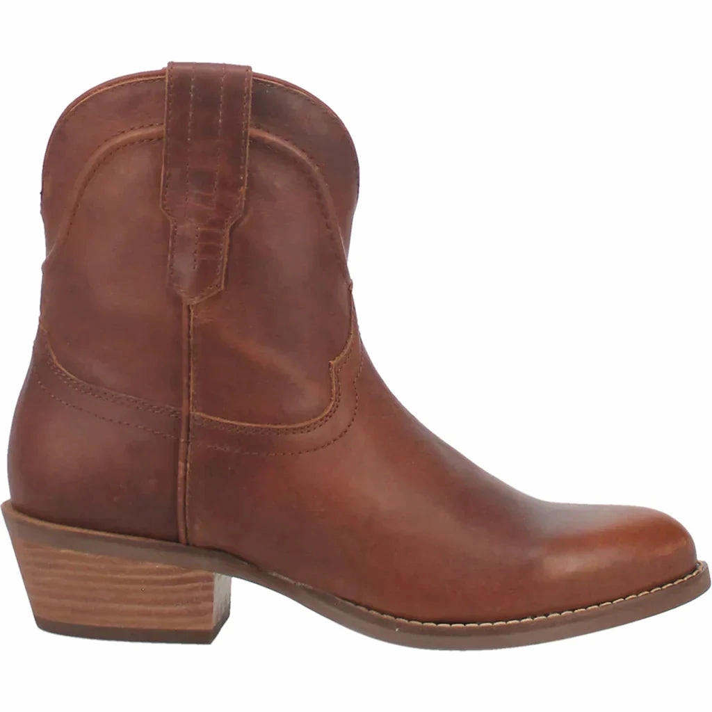 DINGO SEGUARO LEATHER BROWN BOOTIE STYLE DI825BN Sleek Style