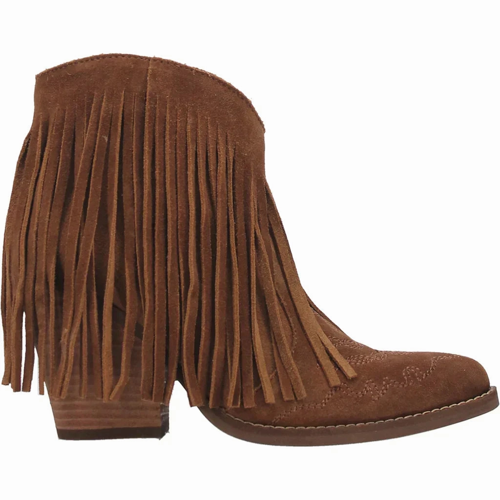 Flexible Frame Rough Terrain DINGO TANGLES LEATHER BOOTIE STYLE DI908BG4