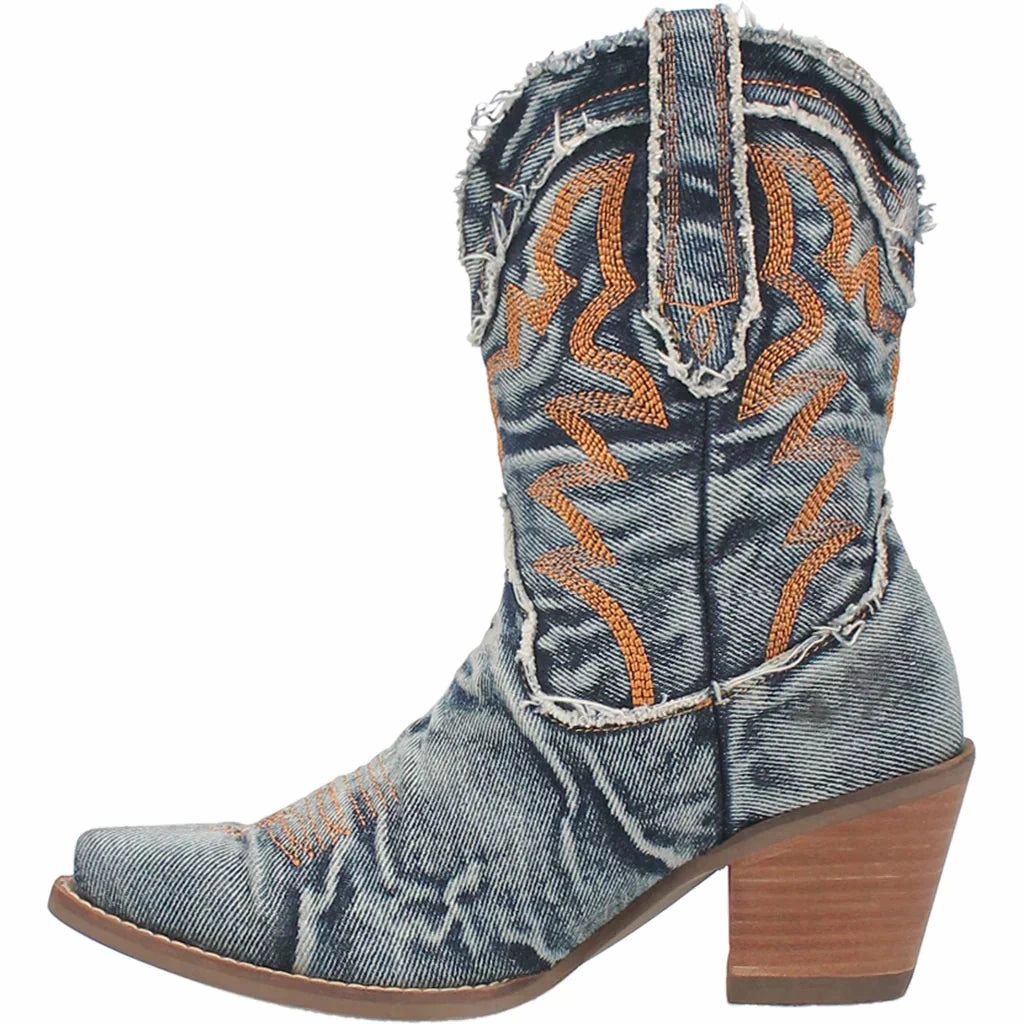 Crisp Finish DINGO Y'ALL NEED DOLLY DENIM BOOT STYLE DI950
