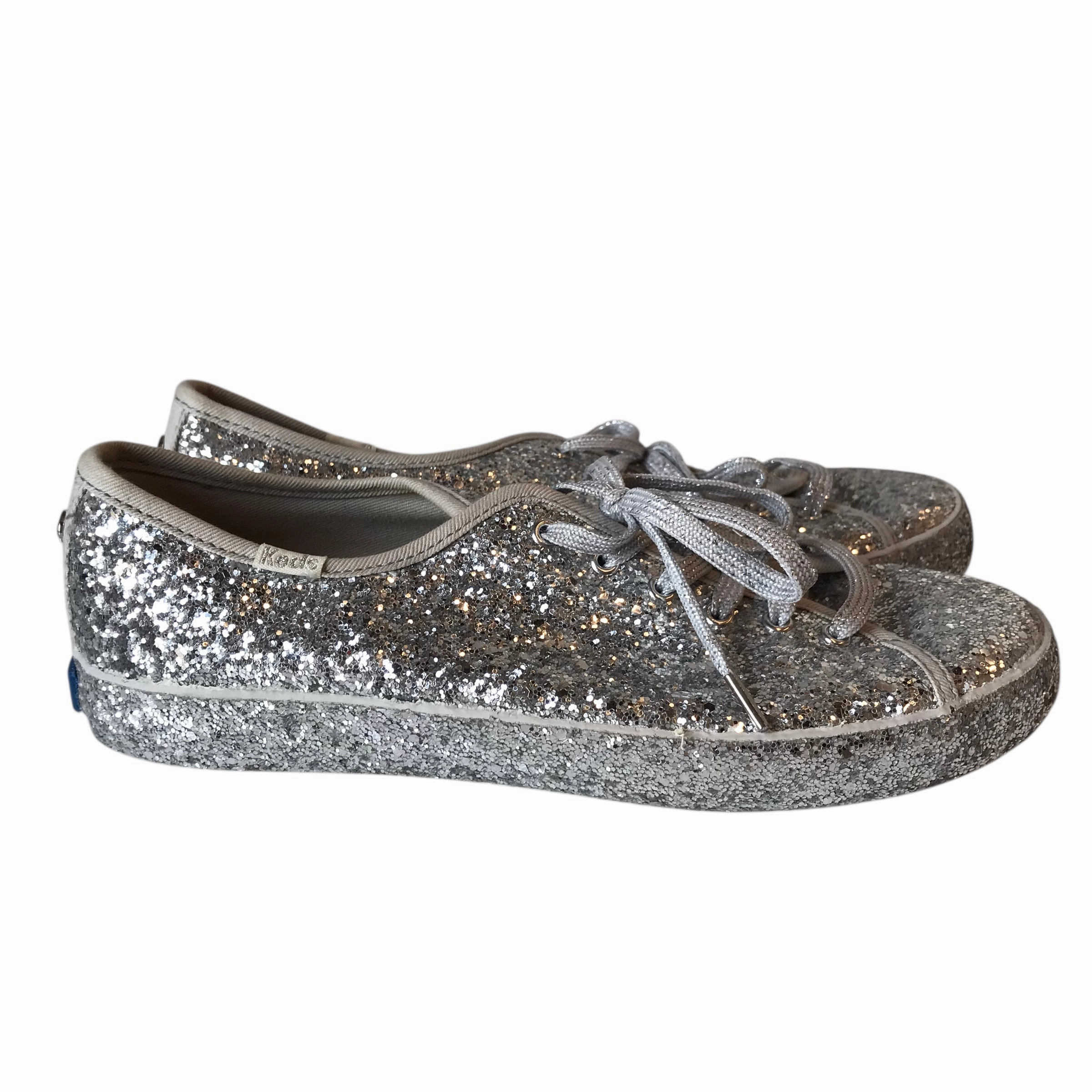Modern Street Shoes Sneakers By Keds In Silver, Size:7