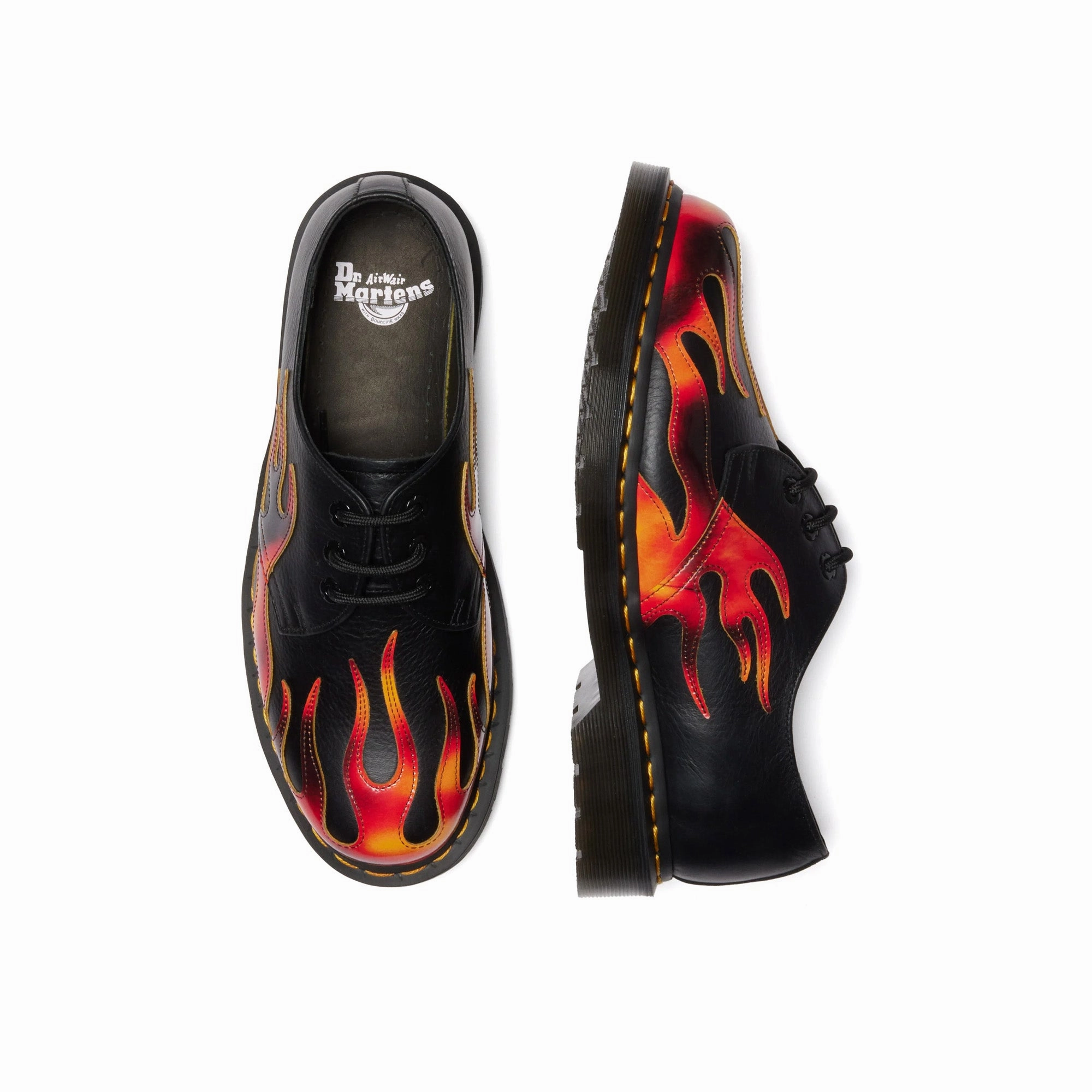 Dr Martens Mens 1461 Flame XLD Shoes Comfy Step Walk Chill Style