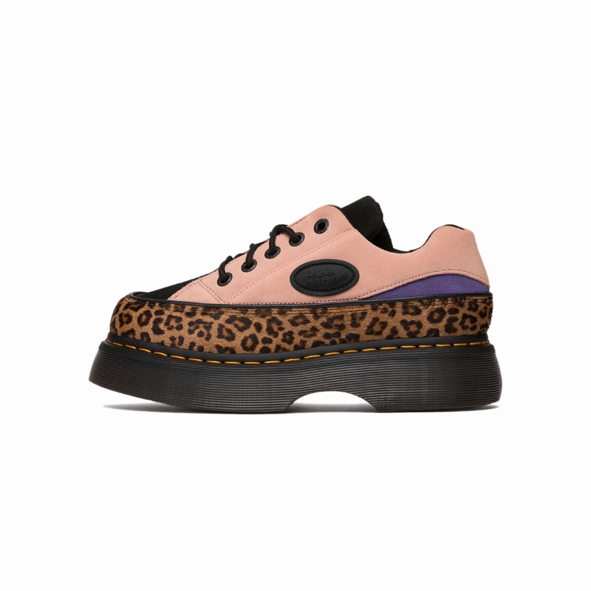 Airy Comfort Dr Martens Womens Buzz Spot Hair-On Boots