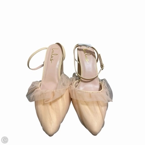 Vintage Look Comfortable Arch Support Shoes Heels Block By Lulus In Cream, Size: 10