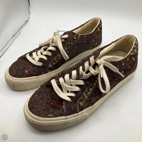 Foam Base Hybrid style Shoes Sneakers By Madewell In Animal Print, Size: 6.5