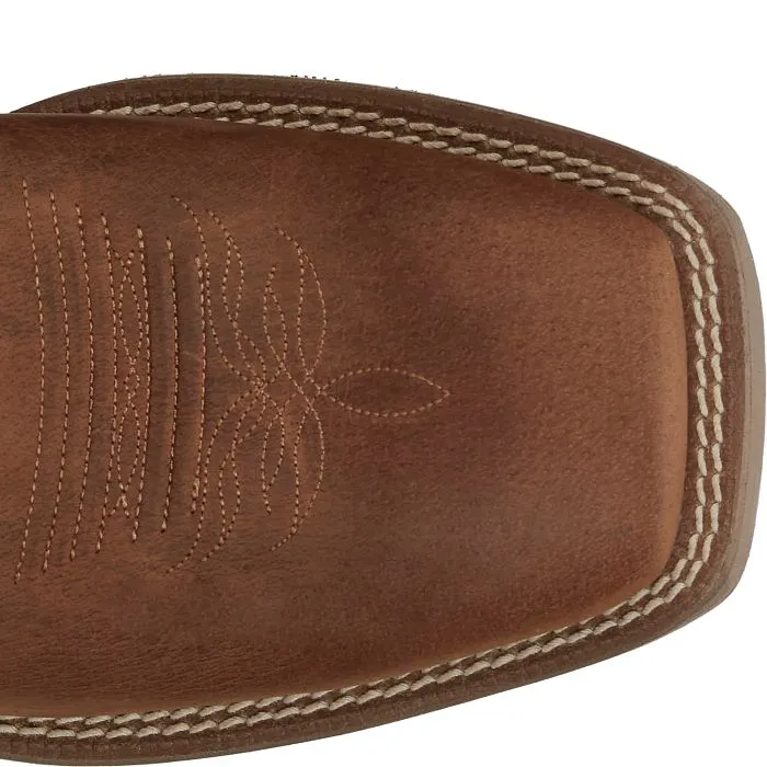 JUSTIN RUSH STAMPEDE CANTOR WESTERN WORK BOOT STYLE SE7515 Slip-resistant Traction