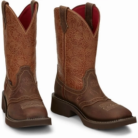 Justin Ladies Starlina Western Boots Style GY9530 Seamless Comfort Remote Hiking Outdoor Protection
