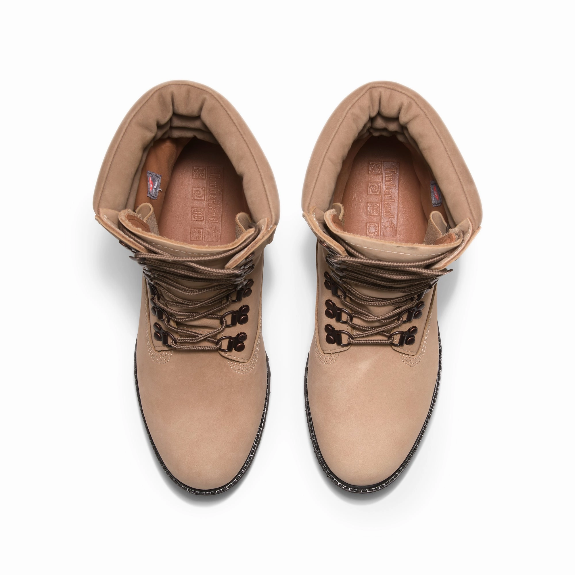 Timberland Mens Premium Tall Waterproof Boot Comfort Heel Cup Soft foam