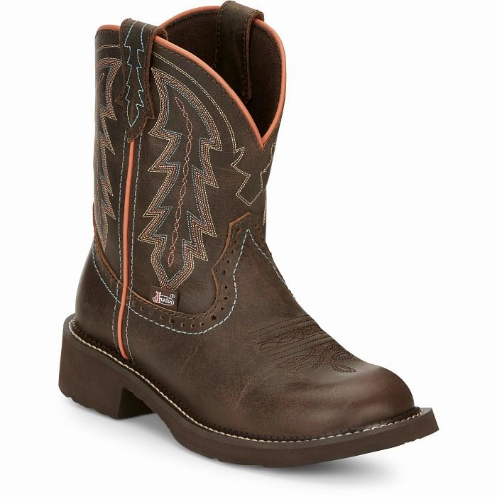 Holiday Feel All-Season Wear Justin Ladies Lyla Western Boots Style GY9538