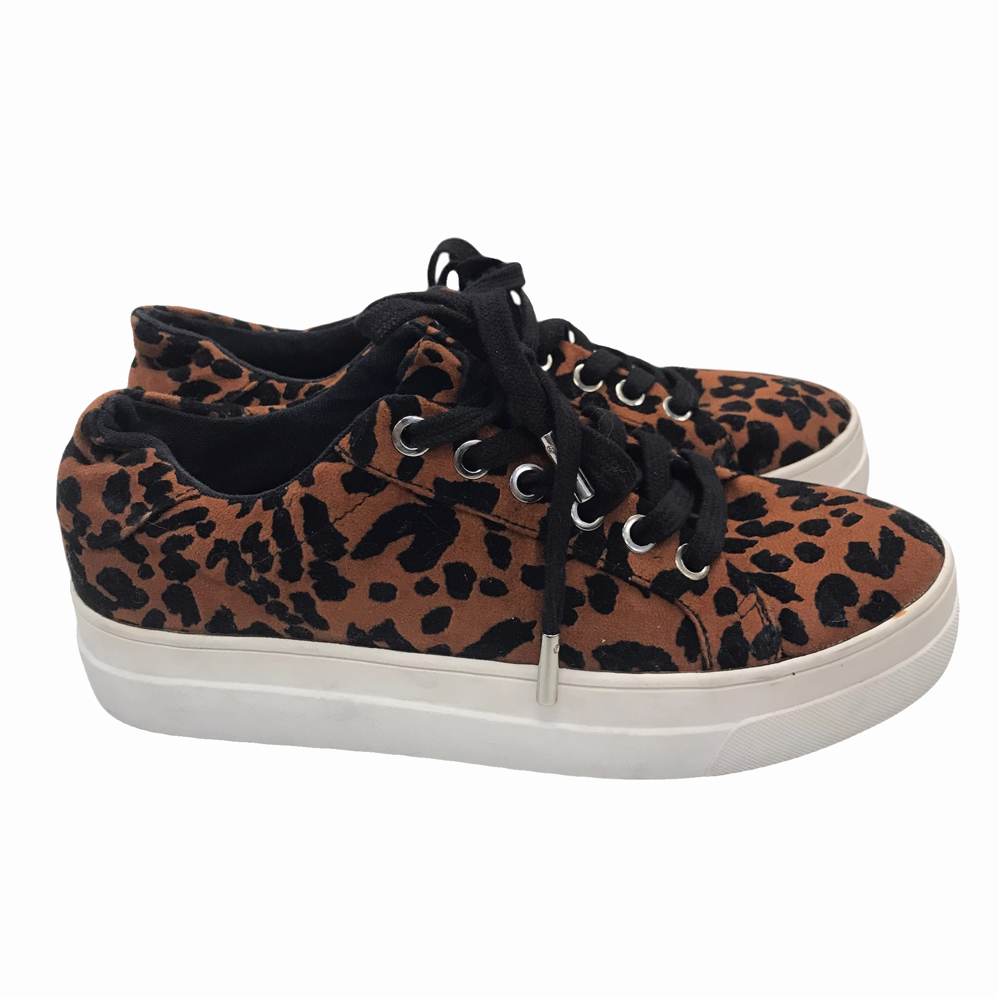 Sport Inspired Ultra Responsive Cushioning Shoes Sneakers By Top Shop In Animal Print, Size: 6