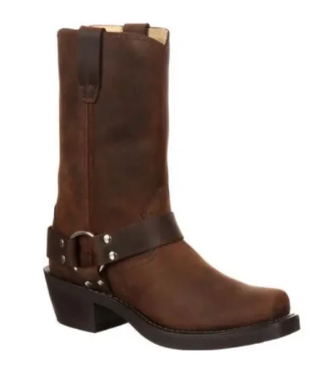 Flexible Construction Tough Grip DURANGO MENS BROWN HARNESS BOOT STYLE DB594