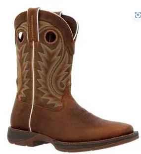 DURANGO MENS DARK CHESTNUT WESTERN BOOT STYLE DDB0377 Heat Lock