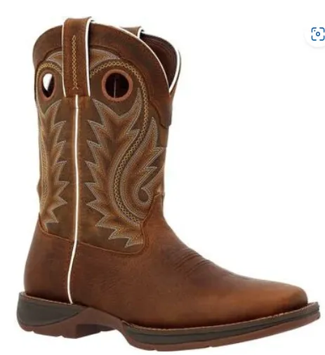 DURANGO MENS DARK CHESTNUT WESTERN BOOT STYLE DDB0377 Heat Lock