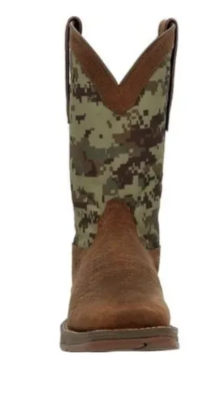 DURANGO MENS GREEN DIGI CAMO WESTERN BOOT STYLE DDB0329 Waterproof Morning Walk Classic Line