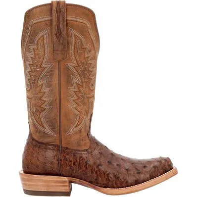 DURANGO MENS PRCA COLLECTION FULL-QUILL OSTRICH WESTERN BOOT STYLE DDB0463 Comfort Buckles
