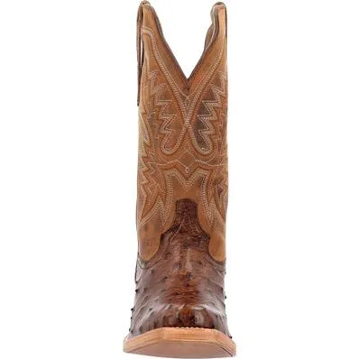 Block Heel DURANGO MENS PRCA COLLECTION FULL-QUILL OSTRICH WESTERN BOOT STYLE DDB0463