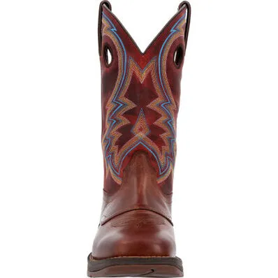 DURANGO MENS REBEL BURNISHED PECAN FIRE BRICK WESTERN BOOT STYLE DDB0391 Everyday Style