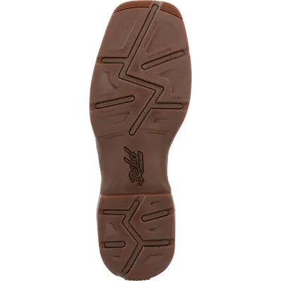 DURANGO MENS REBEL BURNISHED PECAN FIRE BRICK WESTERN BOOT STYLE DDB0391 Outdoor Mission