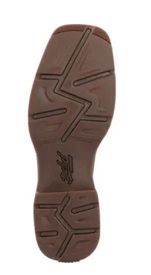 DURANGO MENS REBEL CEDAR BARK AND MONARCH ORANGE WESTERN BOOT STYLE DDB0392 Mud Ground Tiger Mark