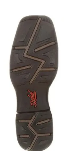 Rain Terrain DURANGO MENS REBEL PULL-ON WESTERN BOOT STYLE DDB0131
