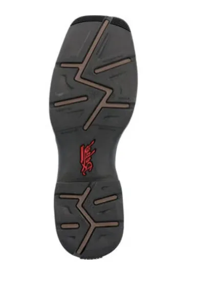Outdoor Ready Seamless Comfort River Crossing DURANGO RED DIRT REBEL SQUARE-TOE WESTERN BOOT STYLE DDB0460
