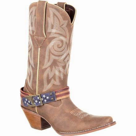 Road Trip DURANGO CRUSH WOMEN'S FLAG ACCESSORY WESTERN BOOT STYLE DRD0208