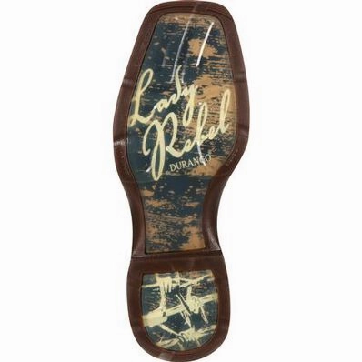 DURANGO LADY REBEL LET LOVE FLY WESTERN BOOT STYLE RD4424 Soft Insole