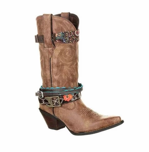 Anti   Fatigue DURANGO WOMEN'S CRUSH ACCESSORIZED WESTERN BOOT STYLE DCRD145