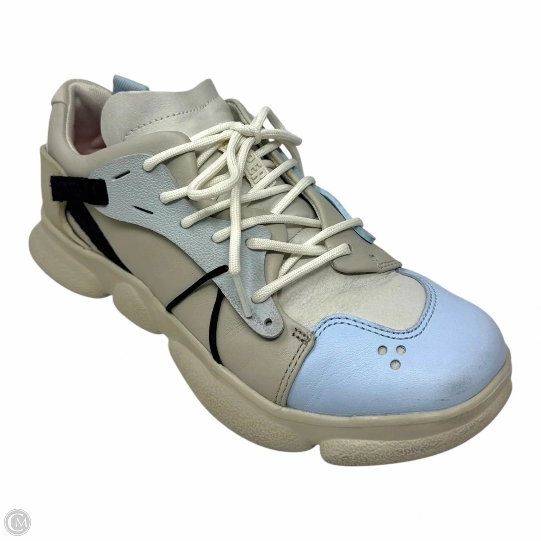 Shock Absorbing Comfort Ready Karst Paneled Leather Shoes Sneakers By Camper In Multi-colored, Size: 9