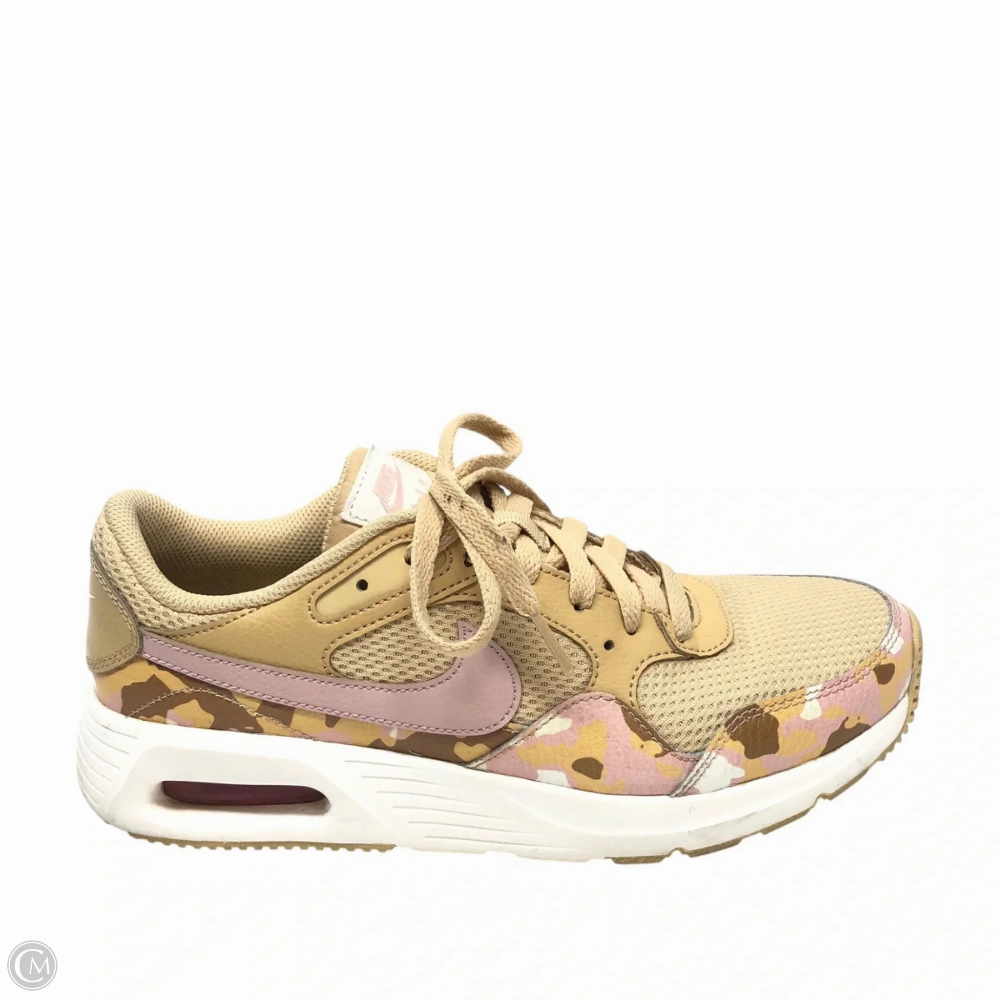 Built-In Lining Shoes Sneakers By Nike In Tan, Size: 8.5