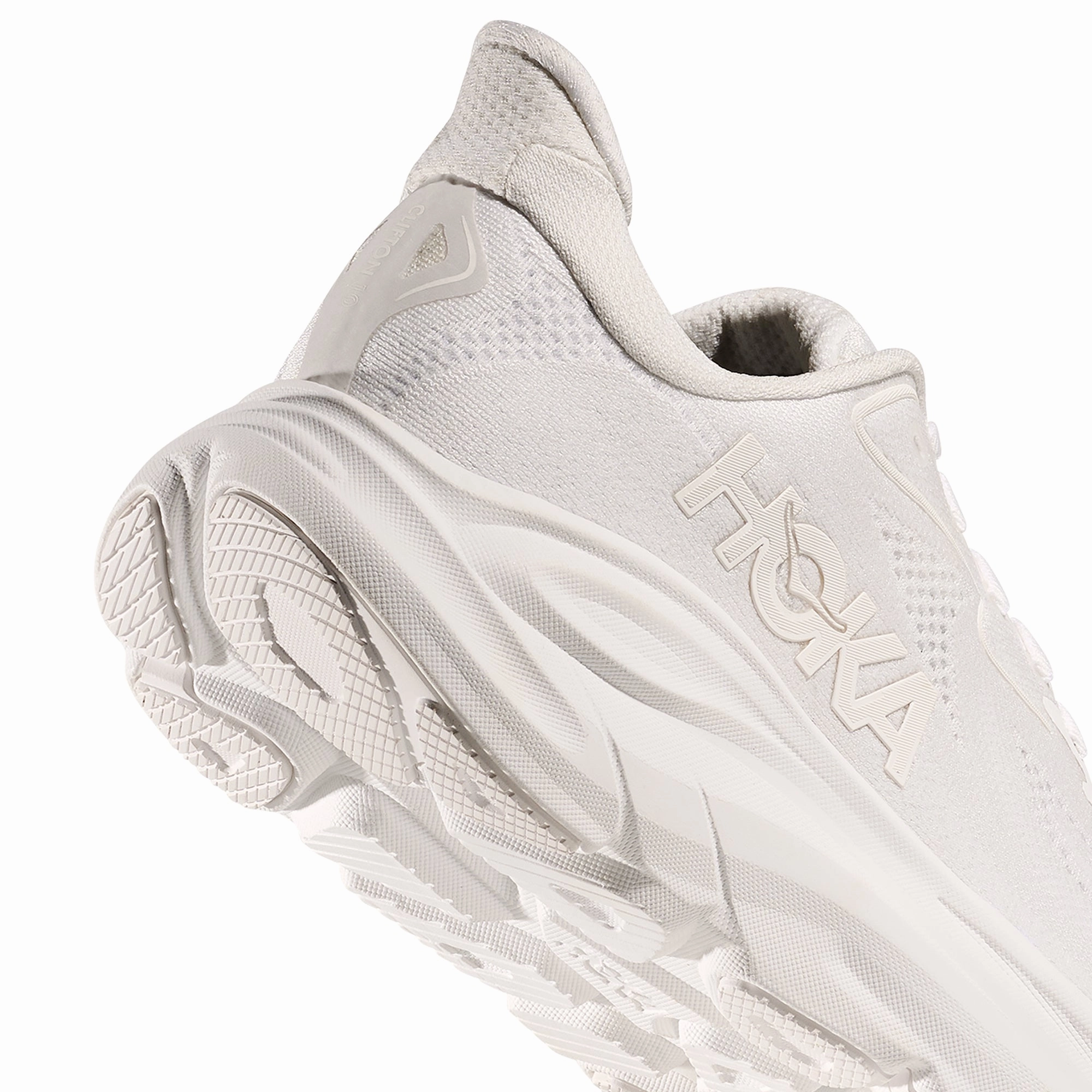 Hoka Womens Clifton 10 Shoes firm - midsole - feature shoes