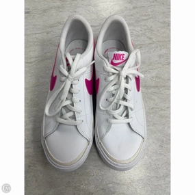 Balanced Ride Shoes Sneakers By Nike In Pink & White, Size: 7.5