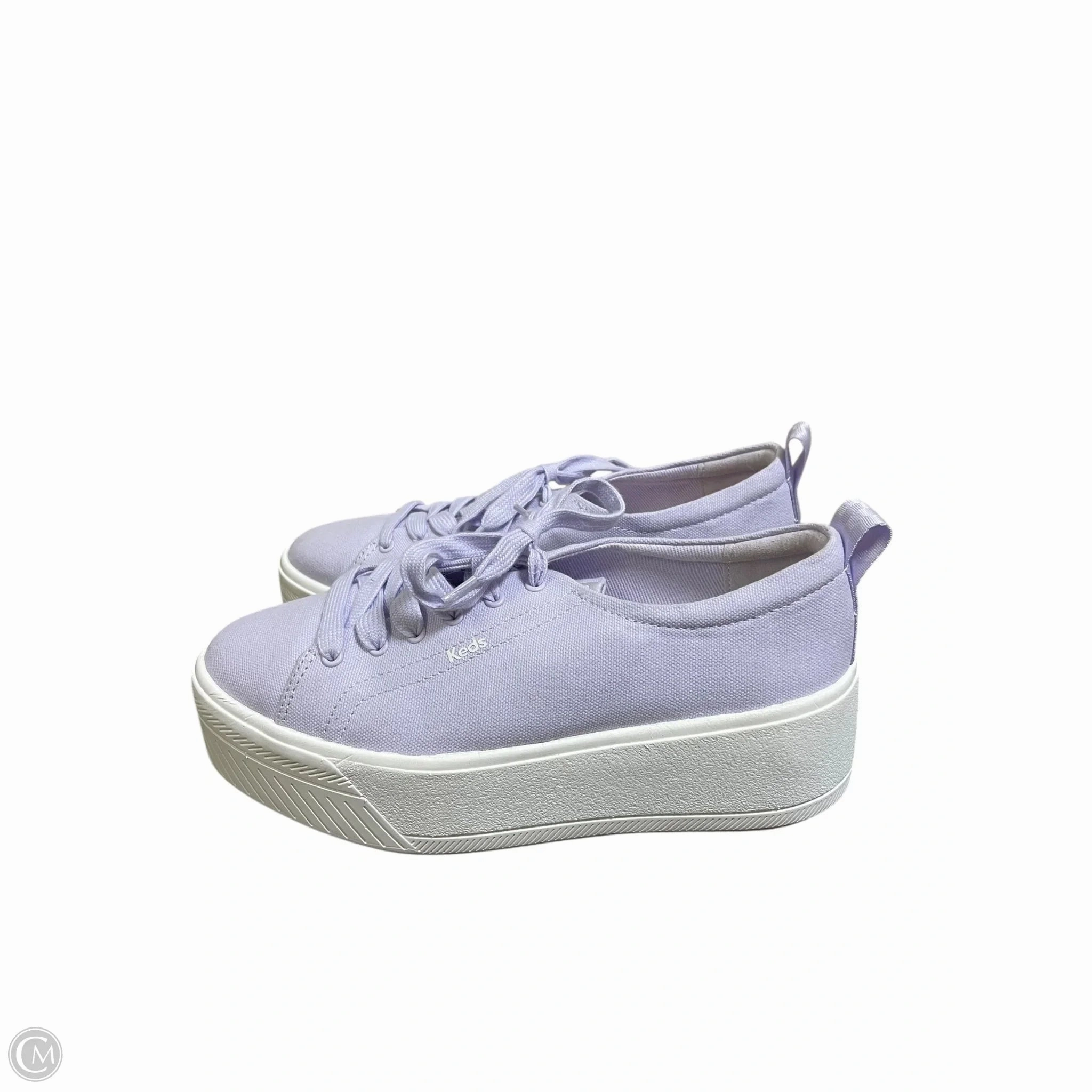 Breathable Airflow Balance Motion Shoes Sneakers By Keds In Purple, Size: 7