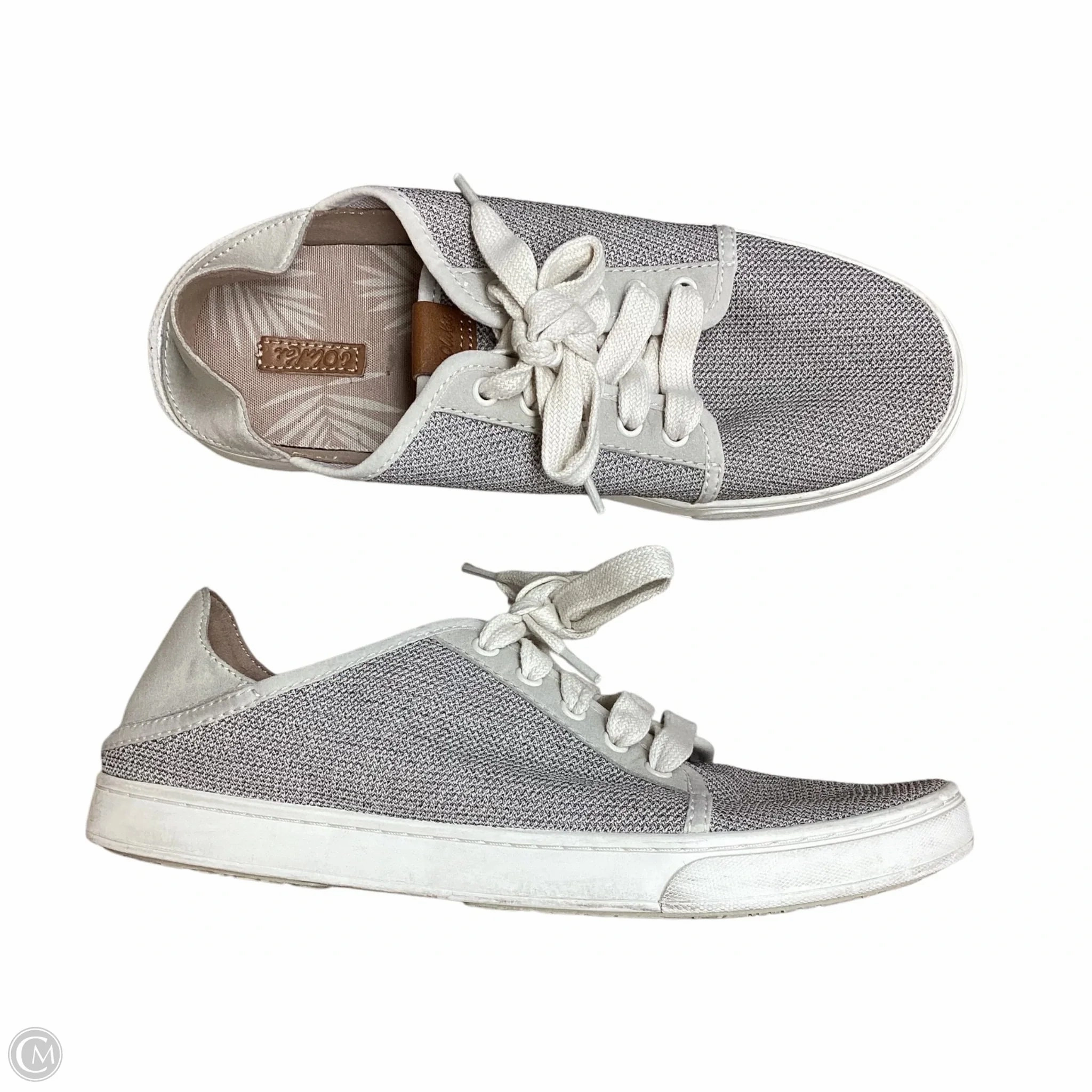 Flat Surface comfortable socks Shoes Sneakers By Olukai In Tan, Size: 9