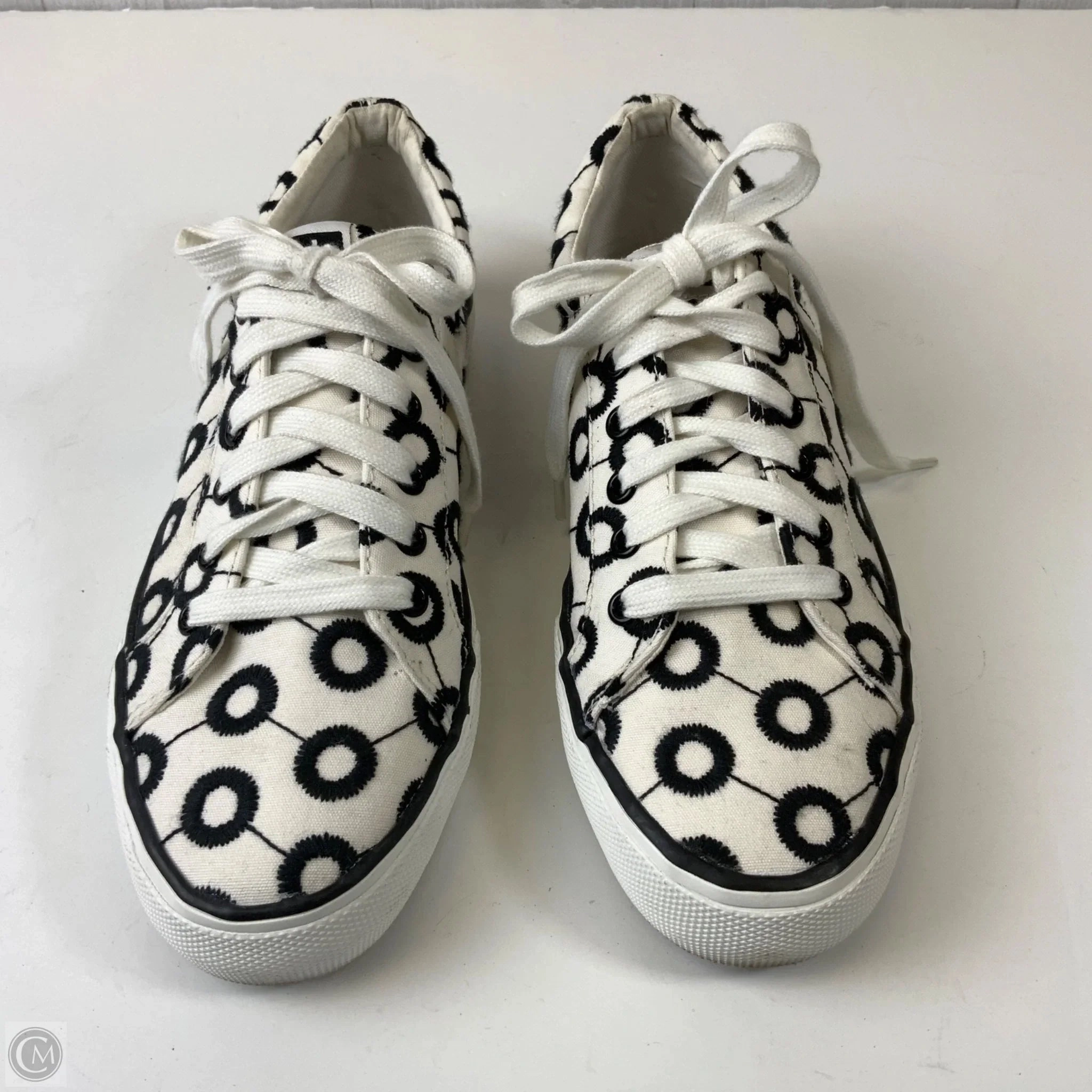 Shoes Sneakers By Keds In Black & White, Size: 10 Odor Control Insoles Versatile Design