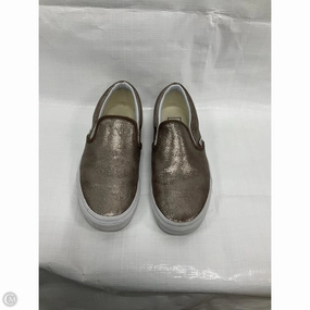 Adjustable Closure Heat Dissipating Shoes Sneakers By Vans In Bronze, Size: 7.5