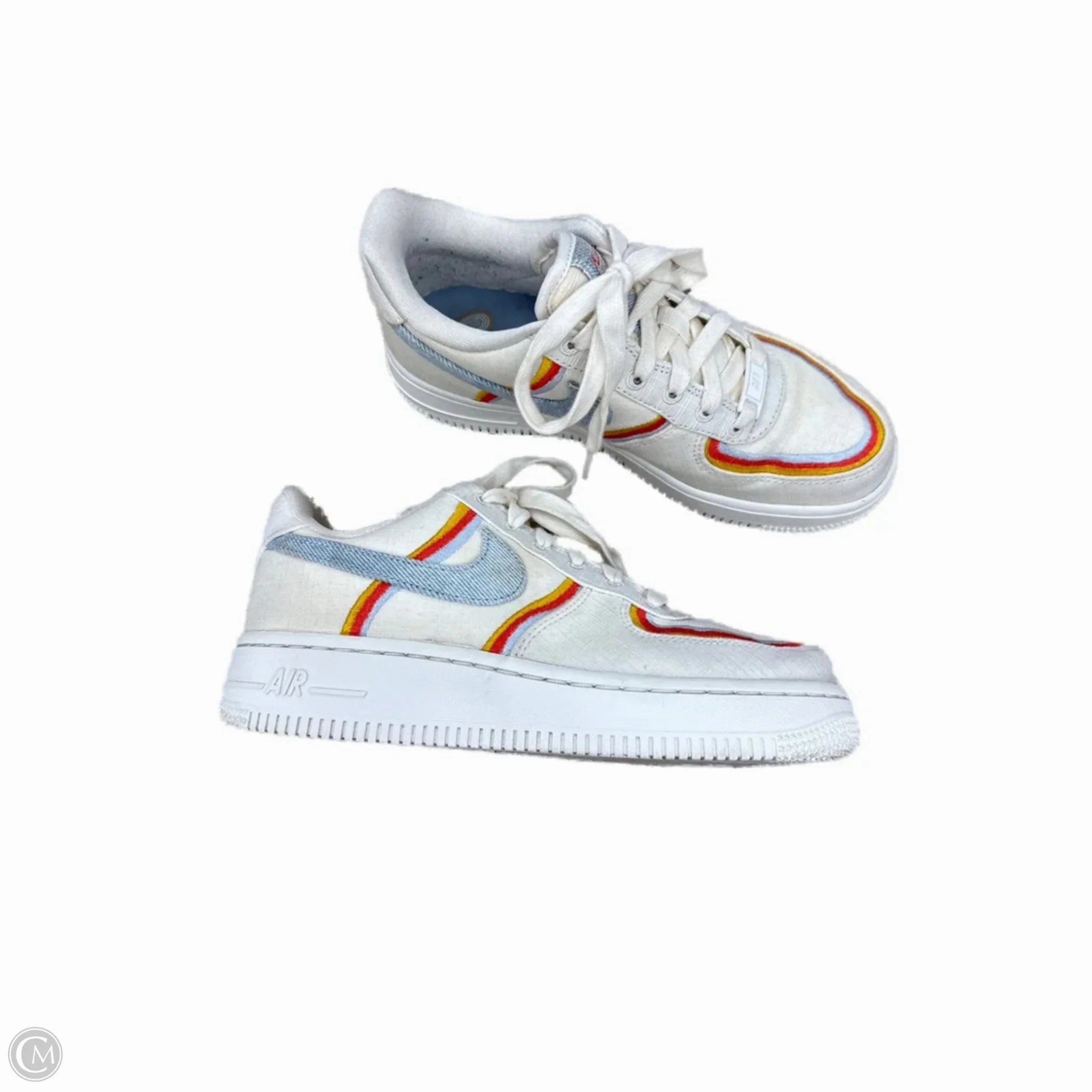 Shoes Sneakers By Nike In Tan, Size: 5 Anti   Slip Midfoot Lock System