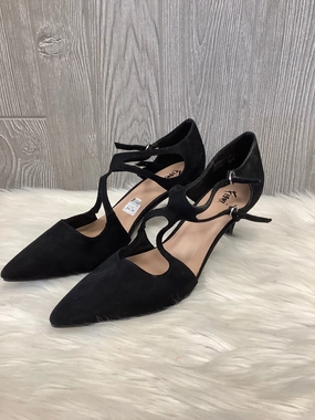 Shoes Heels Stiletto By Fioni In Black, Size: 12 Slip Resistant