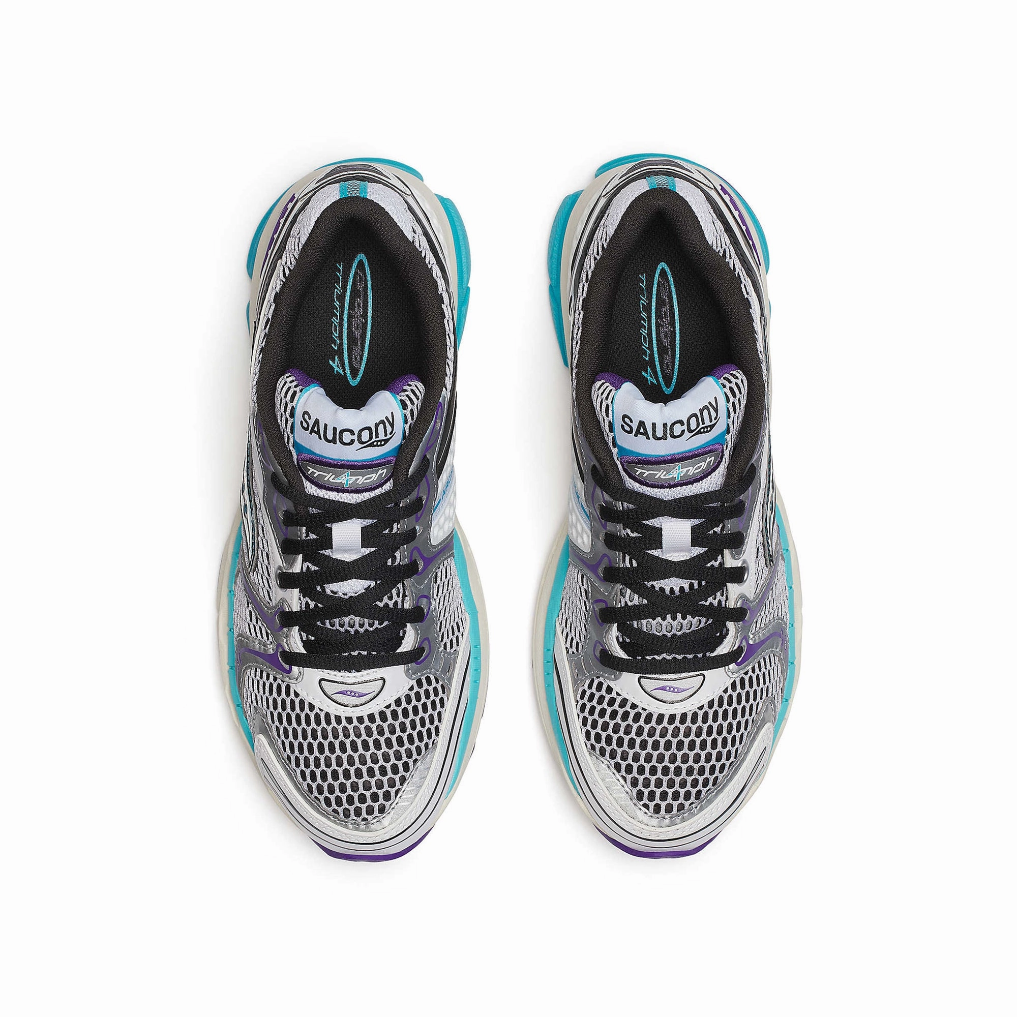 Saucony Mens Progrid Triumph 4 Shoes thick insole shoes running in clean tracks shoes