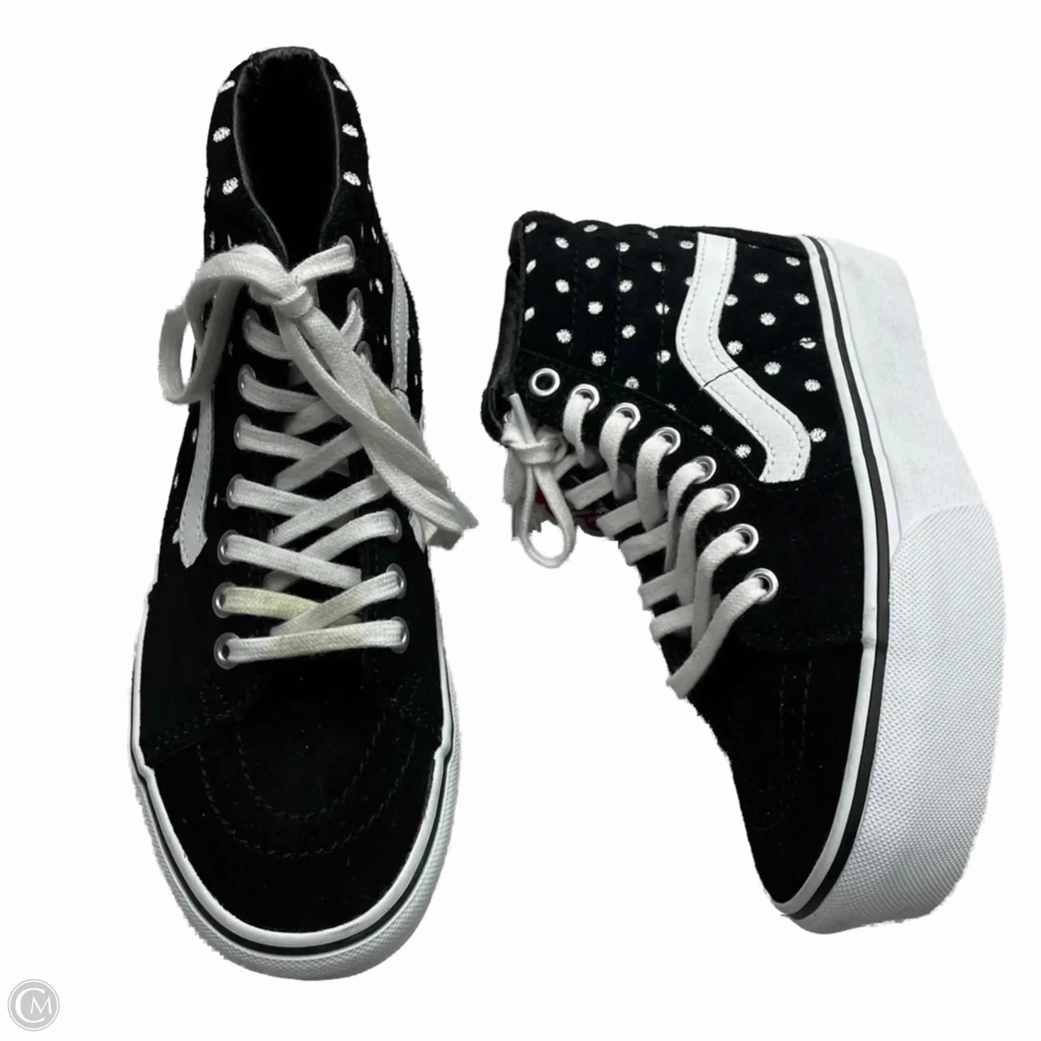 Shoes Sneakers By Vans In Black & White, Size: 5 Padded Activity Airflow Channel Design