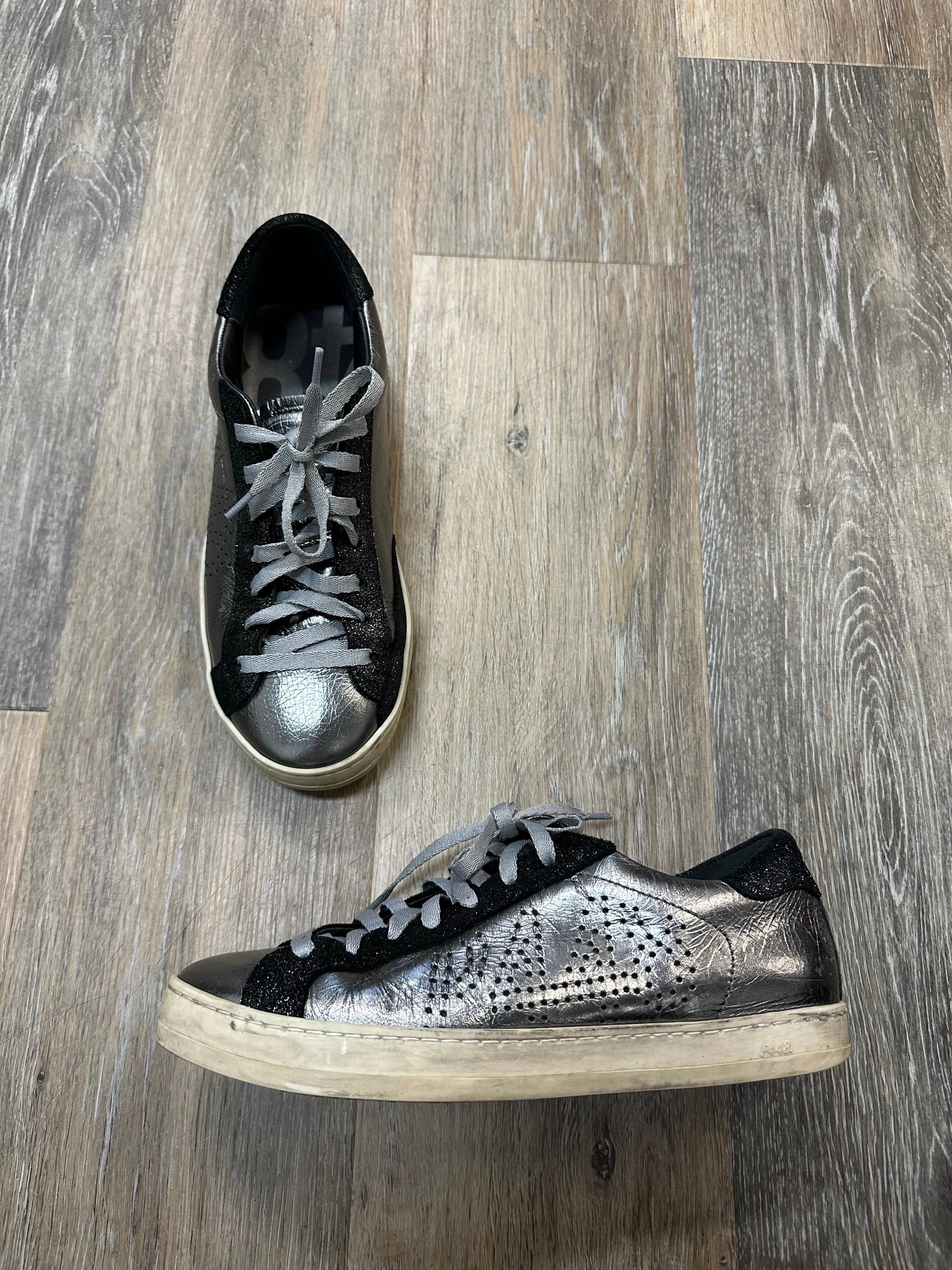 High Performance Shoes Sneakers By P448 In Silver, Size: 6.5