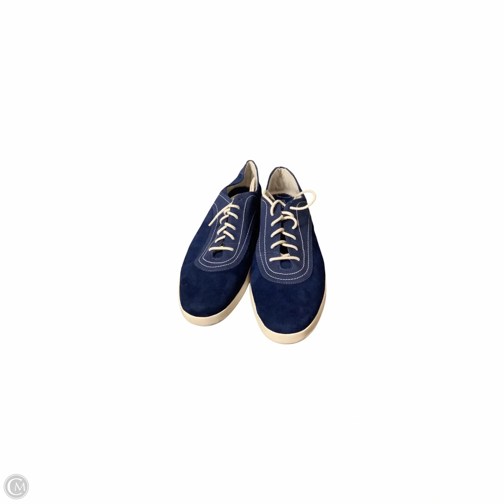 Motion Ease Airflow Circulation Channels Shoes Sneakers By Tommy Bahama In Blue & Brown, Size: 9.5