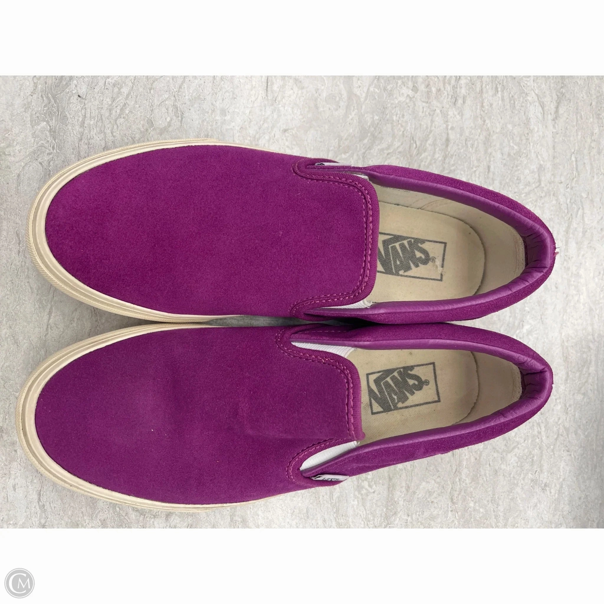 Reinforced toe box Trail Look Shoes Sneakers By Vans In Purple, Size: 9.5